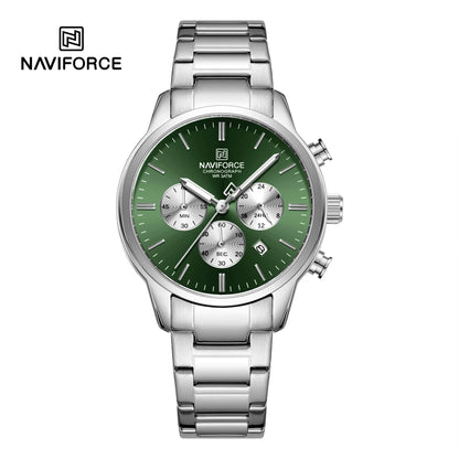 NAVIFORCE Watch 8076 Business Waterproof  Quartz Watch.