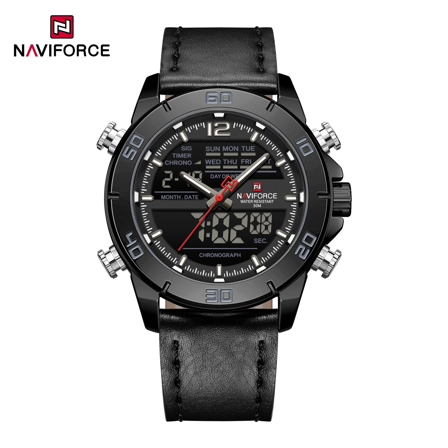 NAVIFORCE Watch 9253L Business Waterproof  Quartz Watch.