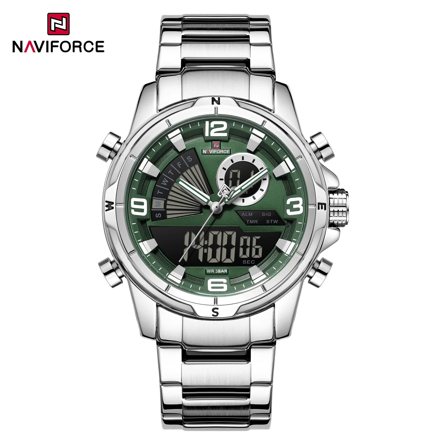 NAVIFORCE Watch 9257 Business Waterproof  Quartz Watch.