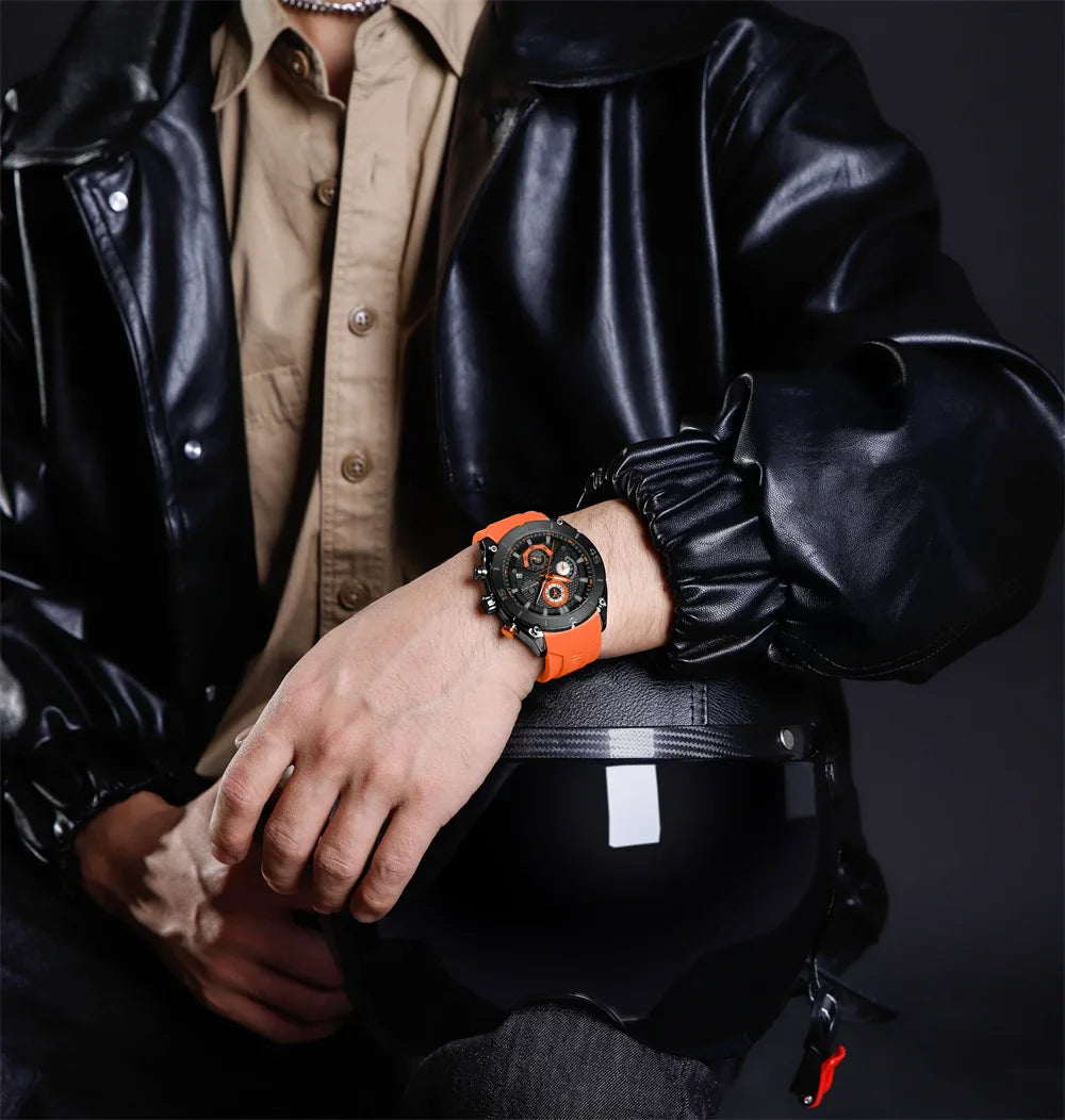 NAVIFORCE 8038-Men's Waterproof Quartz Watch