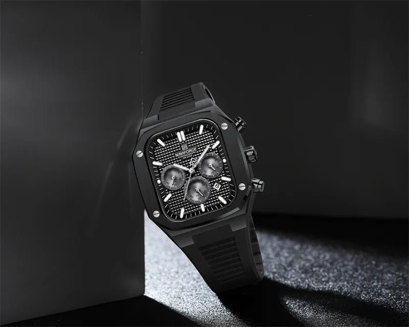 NAVIFORCE 8037-Men's Waterproof Quartz Watch