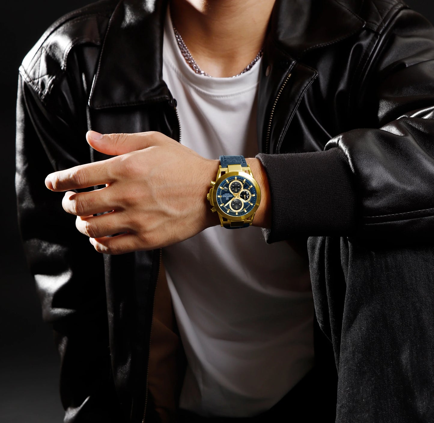 NAVIFORCE Factory 8073 Business Waterproof  Quartz Watch.