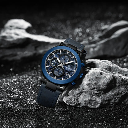 NAVIFORCE 8073 Quartz Business Waterproof  Quartz Watch.