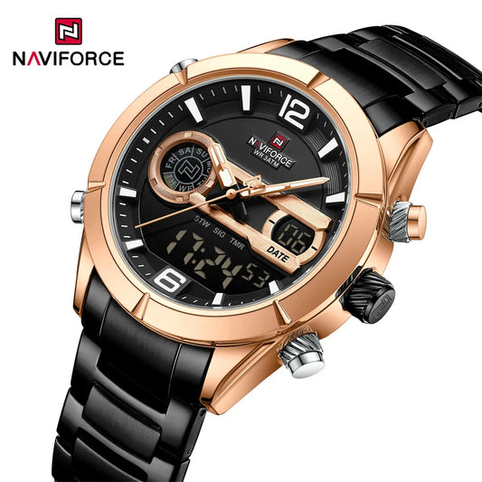 NAVIFORCE 9232-Men's Waterproof Quartz Watch