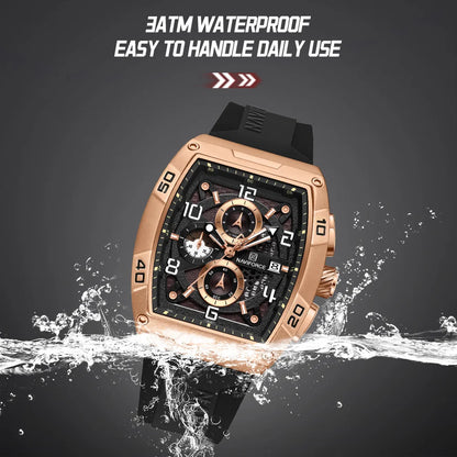 NAVIFORCE 8052-Business Quartz Timepiece for Men