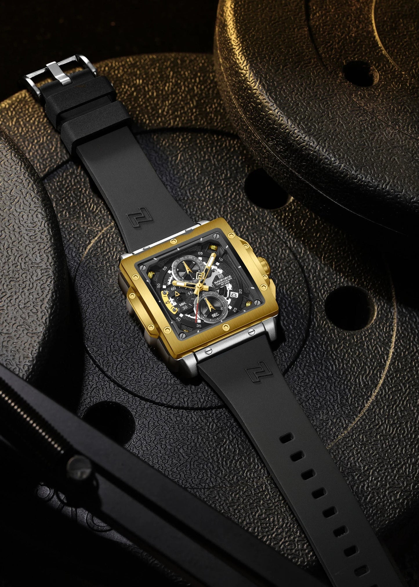 NAVIFORCE 8064-Luxury Quartz Watch for Men.