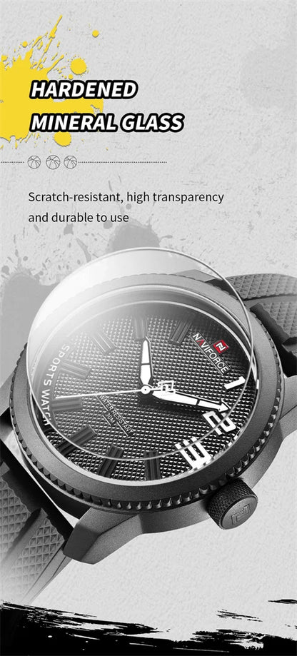 NAVIFORCE 9202T - Men's Waterproof Quartz Watch