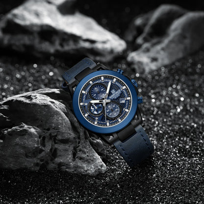 NAVIFORCE 8073 Quartz Business Waterproof  Quartz Watch.