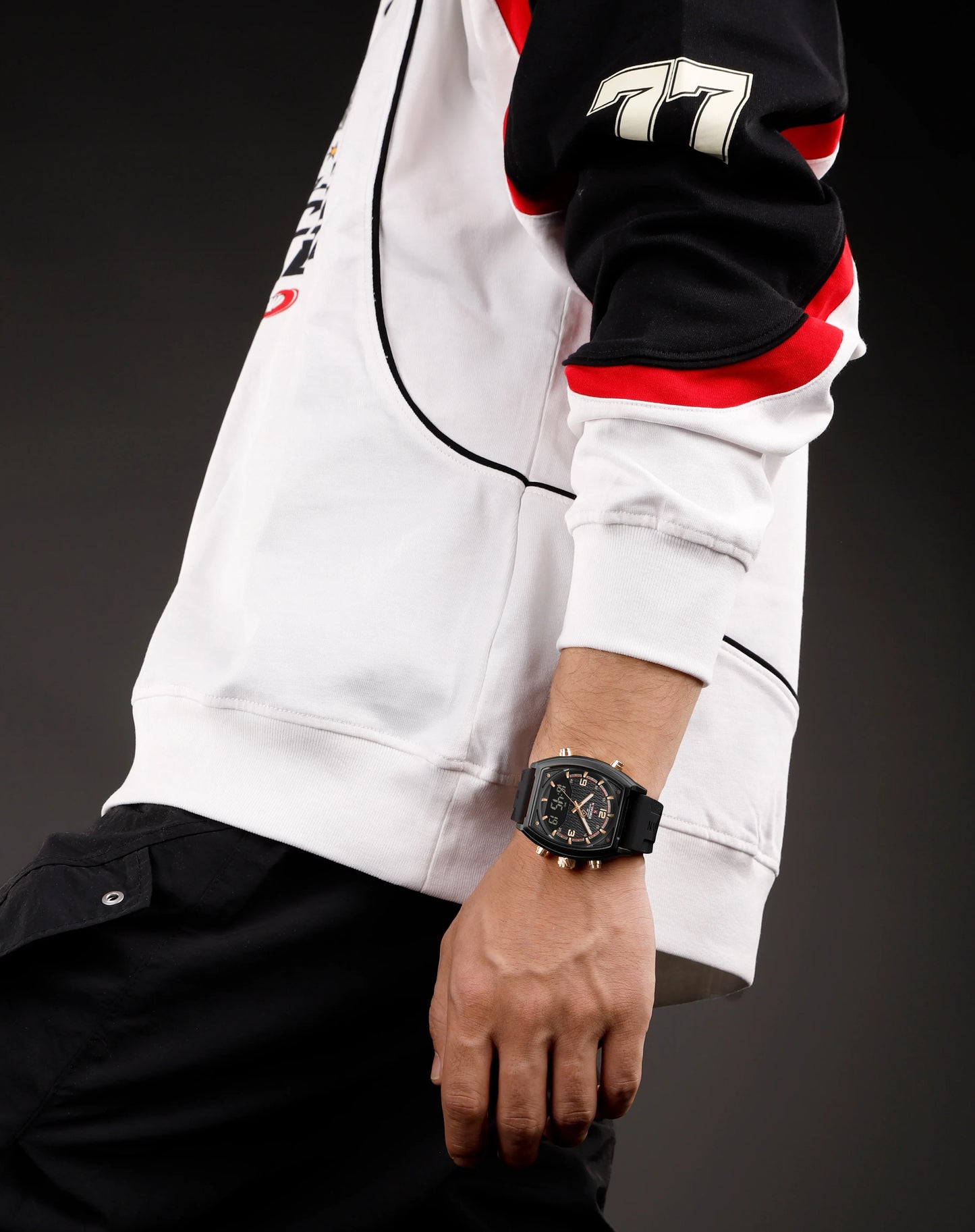 NAVIFORCE Watch 9242 Business Waterproof  Quartz Watch.