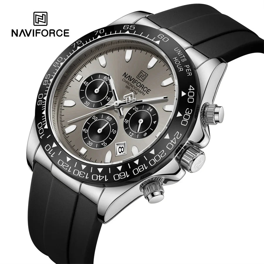 NAVIFORCE 8054-Men's Waterproof Quartz Watch