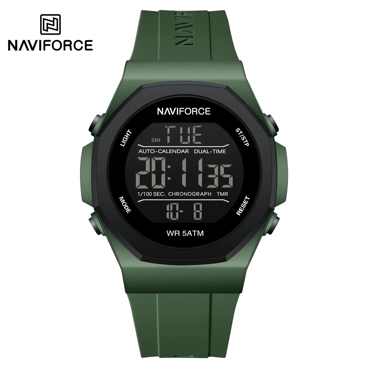 NAVIFORCE-7117-Waterproof electronic watch
