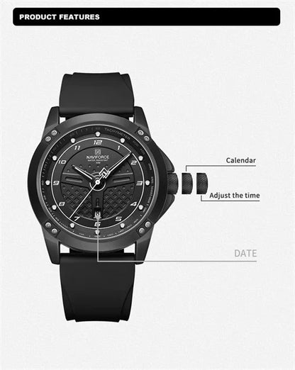 NAVIFORCE 8031-Men's Waterproof Quartz Watch