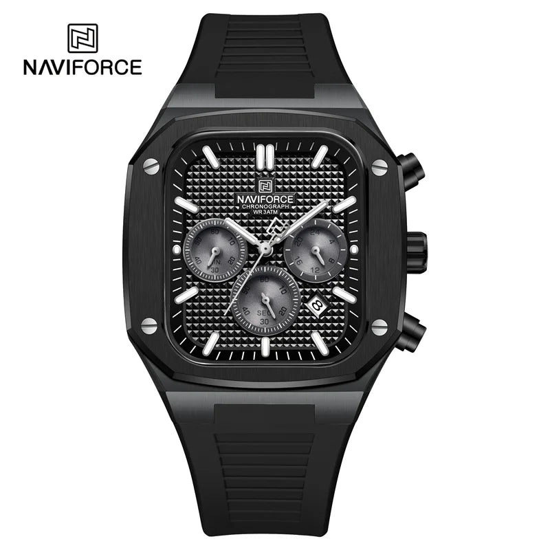NAVIFORCE 8037-Men's Waterproof Quartz Watch