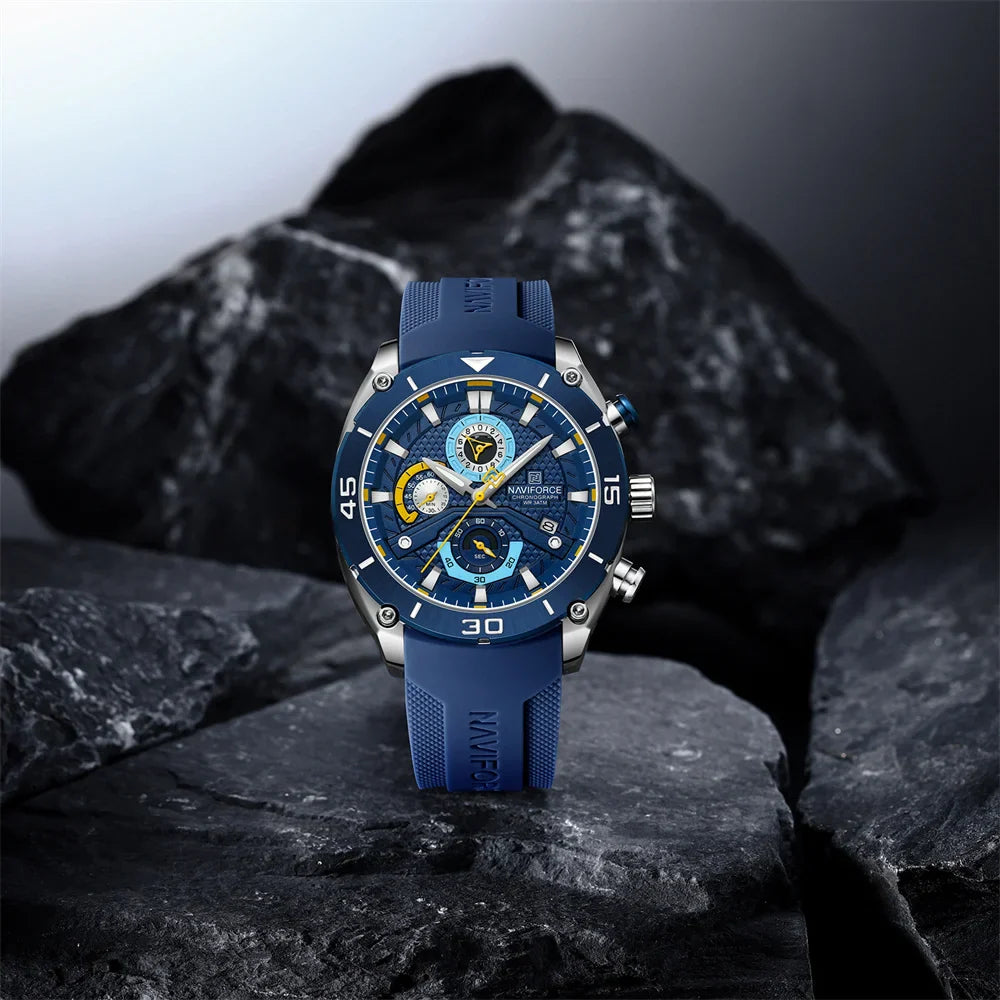 NAVIFORCE 8038-Men's Waterproof Quartz Watch