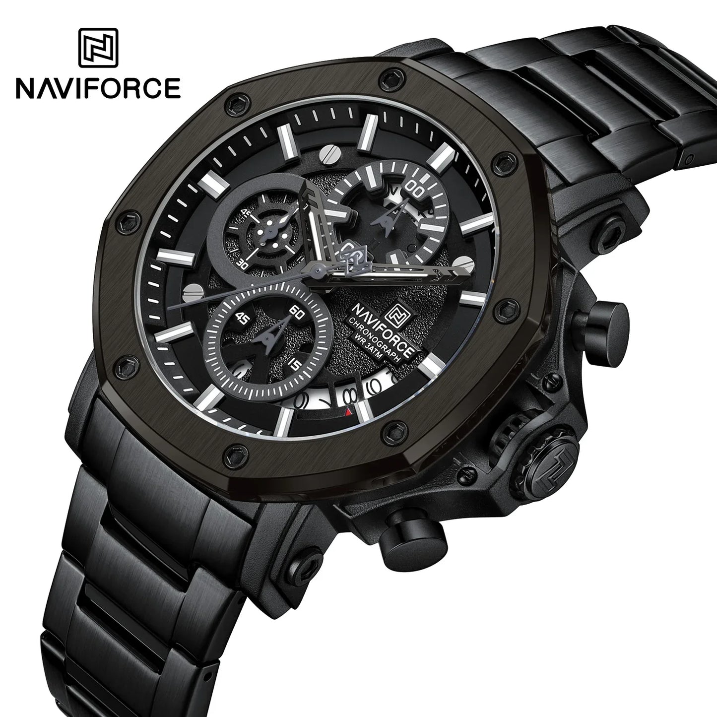 NAVIFORCE 8065-Quartz Watch for Men.