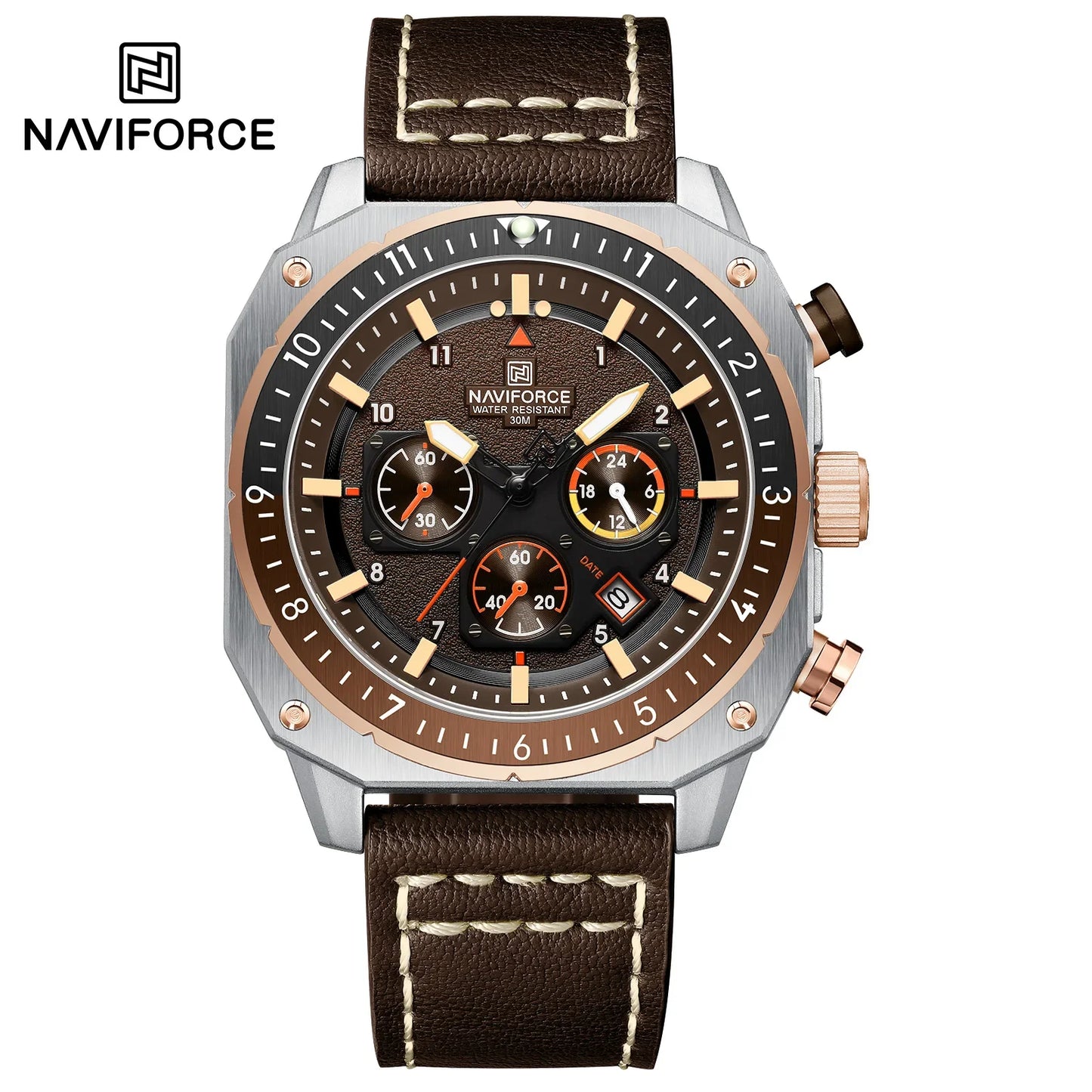 NAVIFORCE 8057 -Luxury Men's Timepiece
