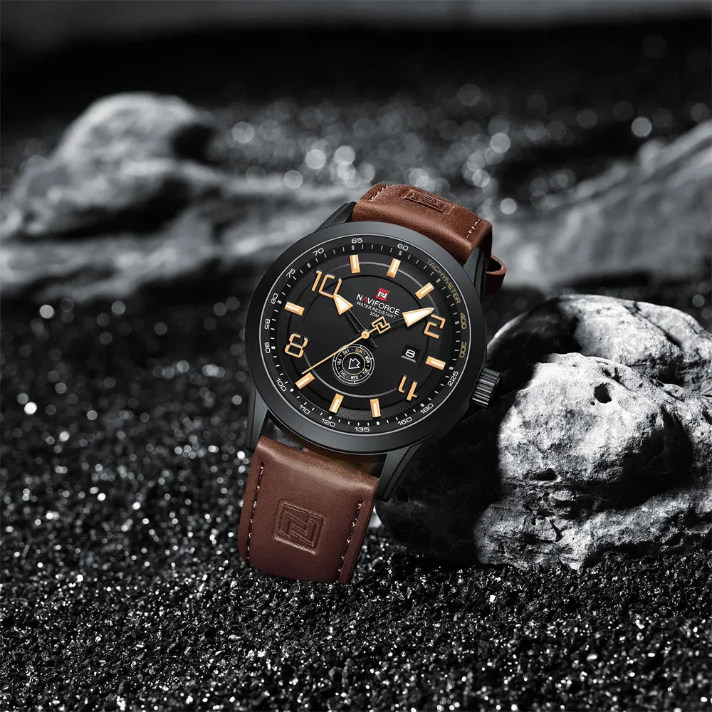 NAVIFORCE 9229-Men's waterproof quartz watch