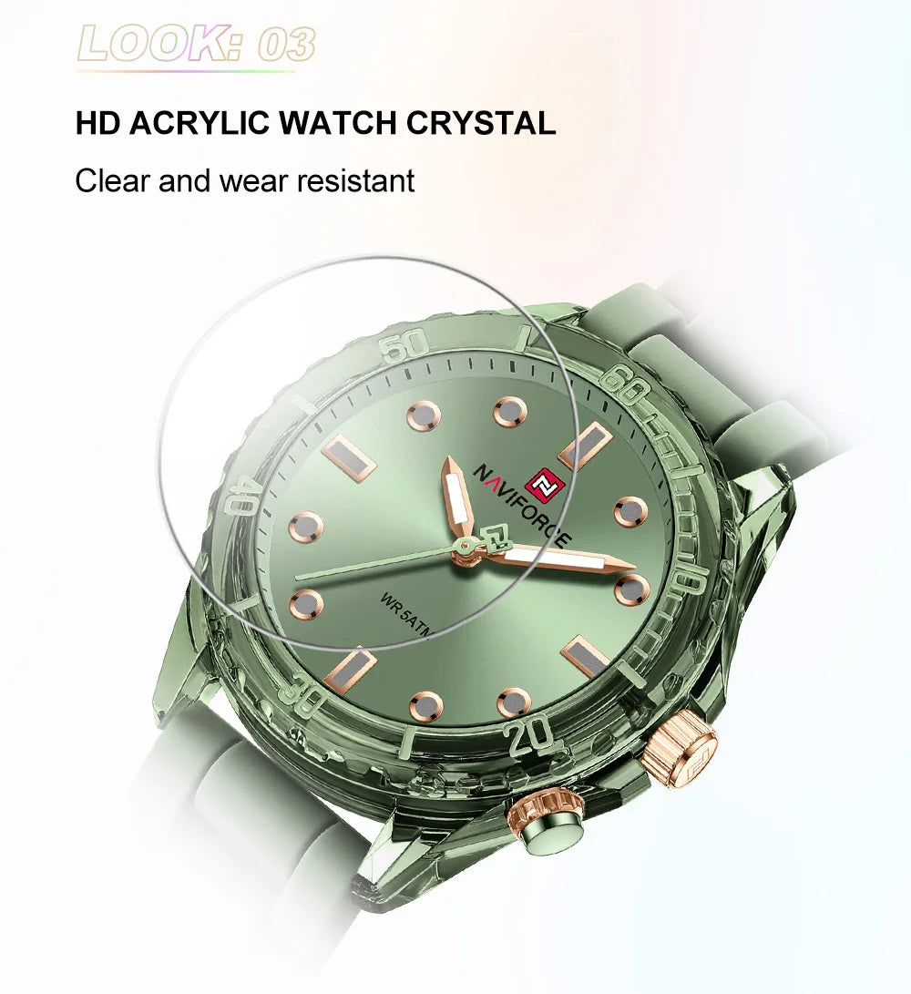 NAVIFORCE-7115-Fashion Quartz Watch