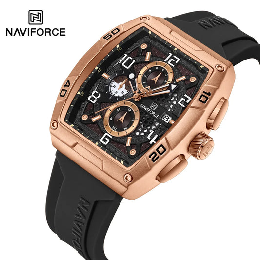 NAVIFORCE 8052-Business Quartz Timepiece for Men