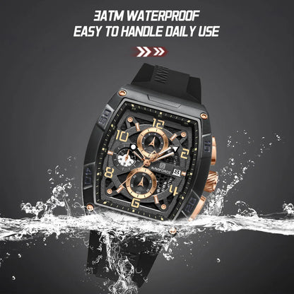 NAVIFORCE 8052 -Business Quartz Timepiece for Men