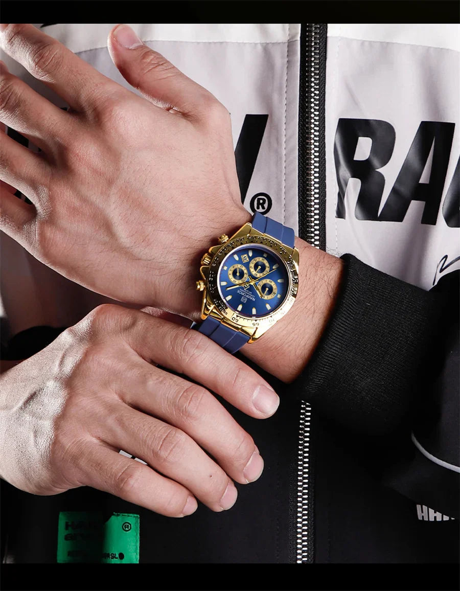 NAVIFORCE 8054-Men's Waterproof Quartz Watch