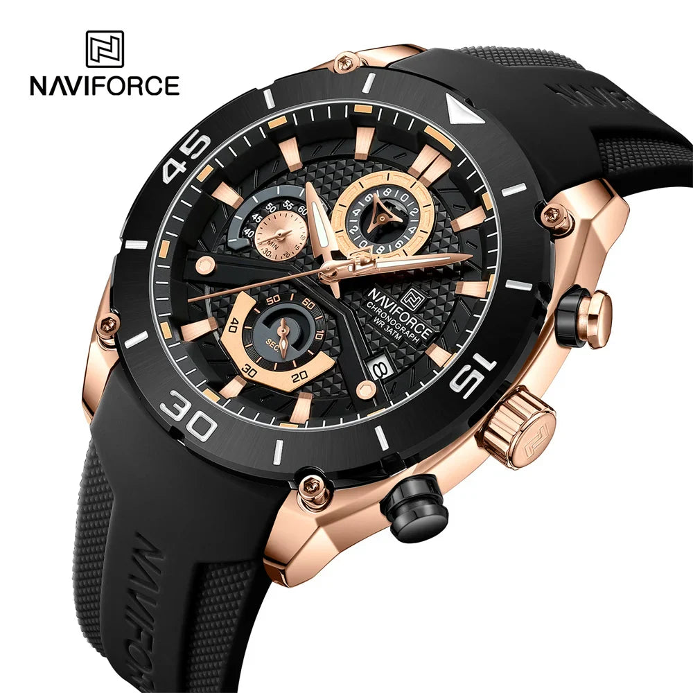 NAVIFORCE 8038-Men's Waterproof Quartz Watch