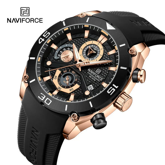 NAVIFORCE 8038-Men's Waterproof Quartz Watch