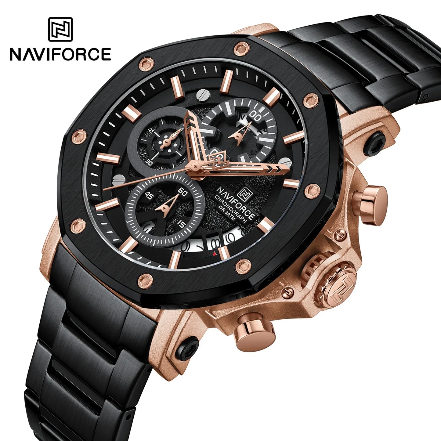 NAVIFORCE 8065 Quartz Watch for Men.