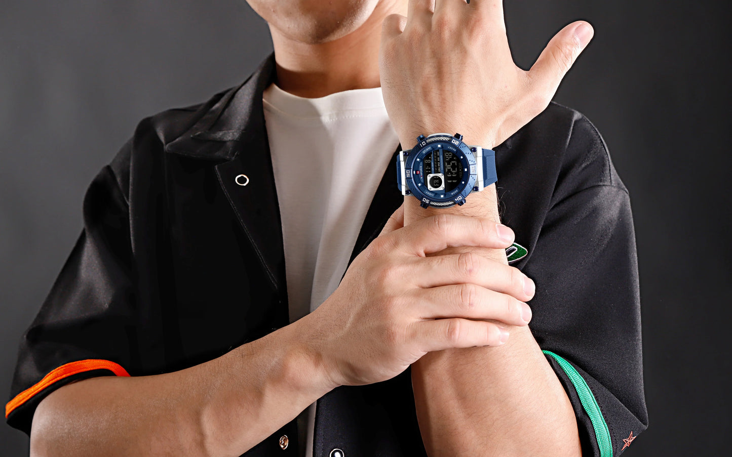 NAVIFORCE Watch 9241T Business Waterproof  Quartz Watch.