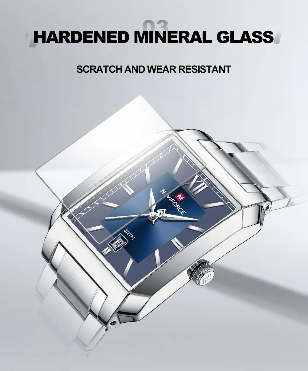 NAVIFORCE Watch 9251 Business Waterproof  Quartz Watch.