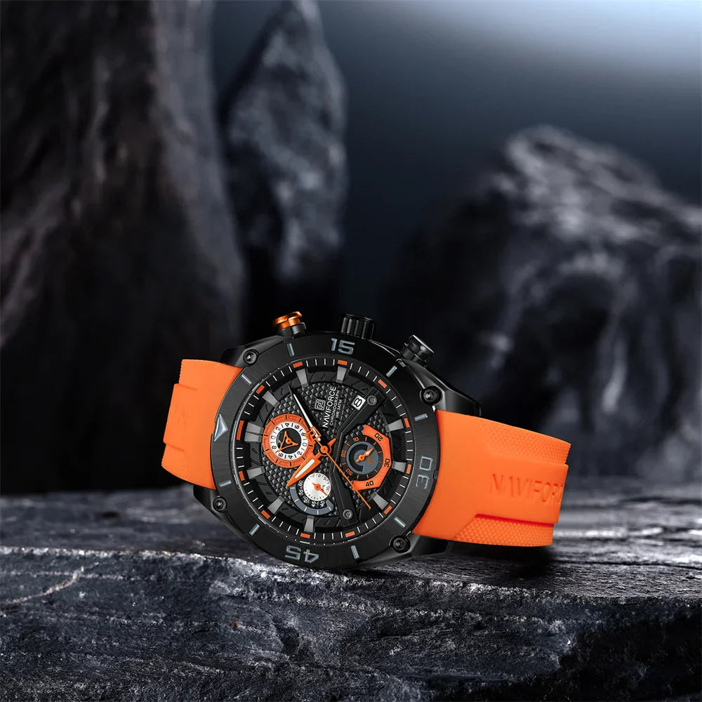 NAVIFORCE 8038-Men's Waterproof Quartz Watch