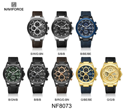 NAVIFORCE 8073 Business Waterproof  Quartz Watch.