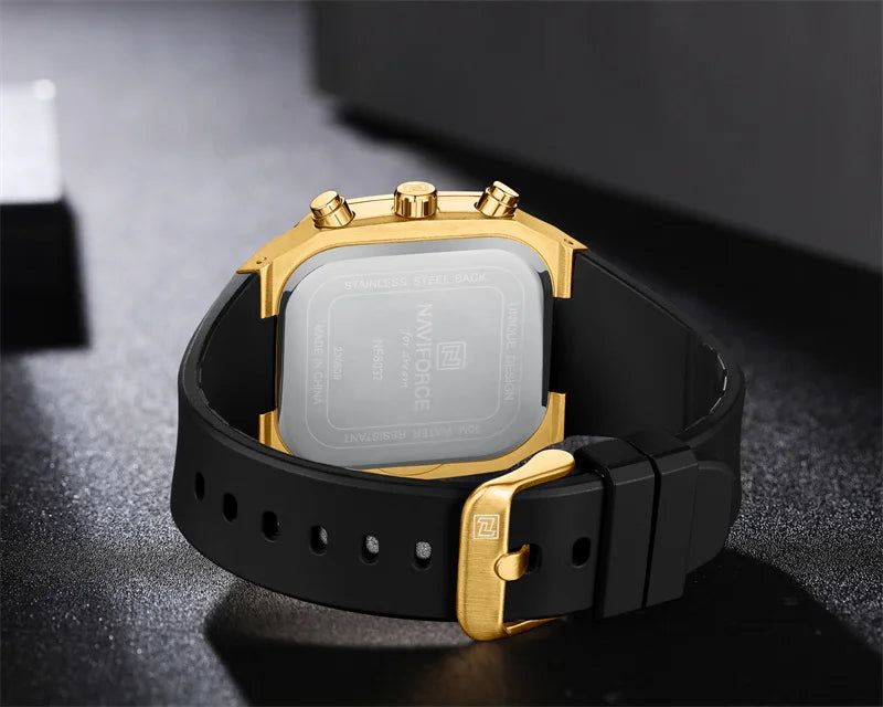 NAVIFORCE 8037-Men's Waterproof Quartz Watch