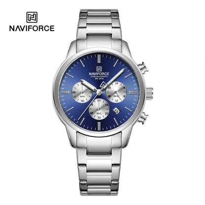 NAVIFORCE Watch 8076 Business Waterproof  Quartz Watch.