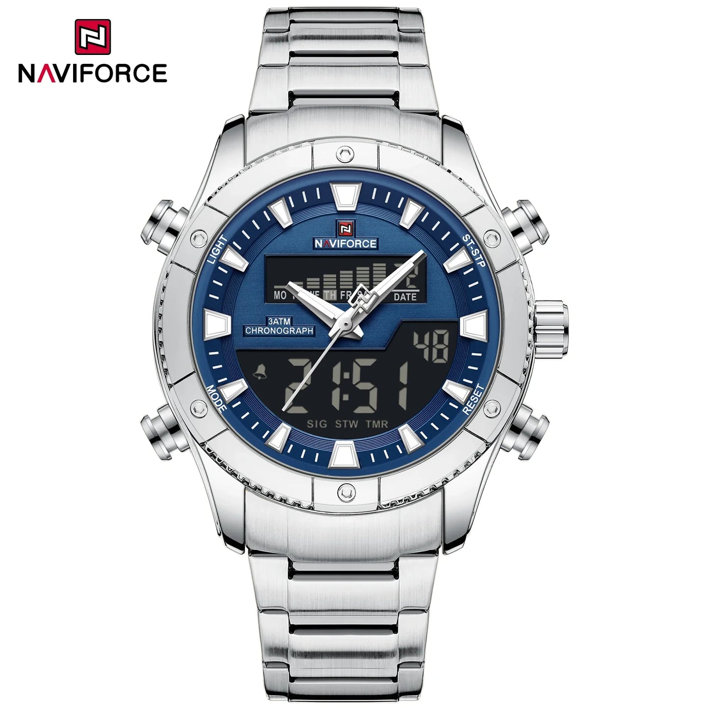 NAVIFORCE Watch 9259 Business Waterproof  Quartz Watch.