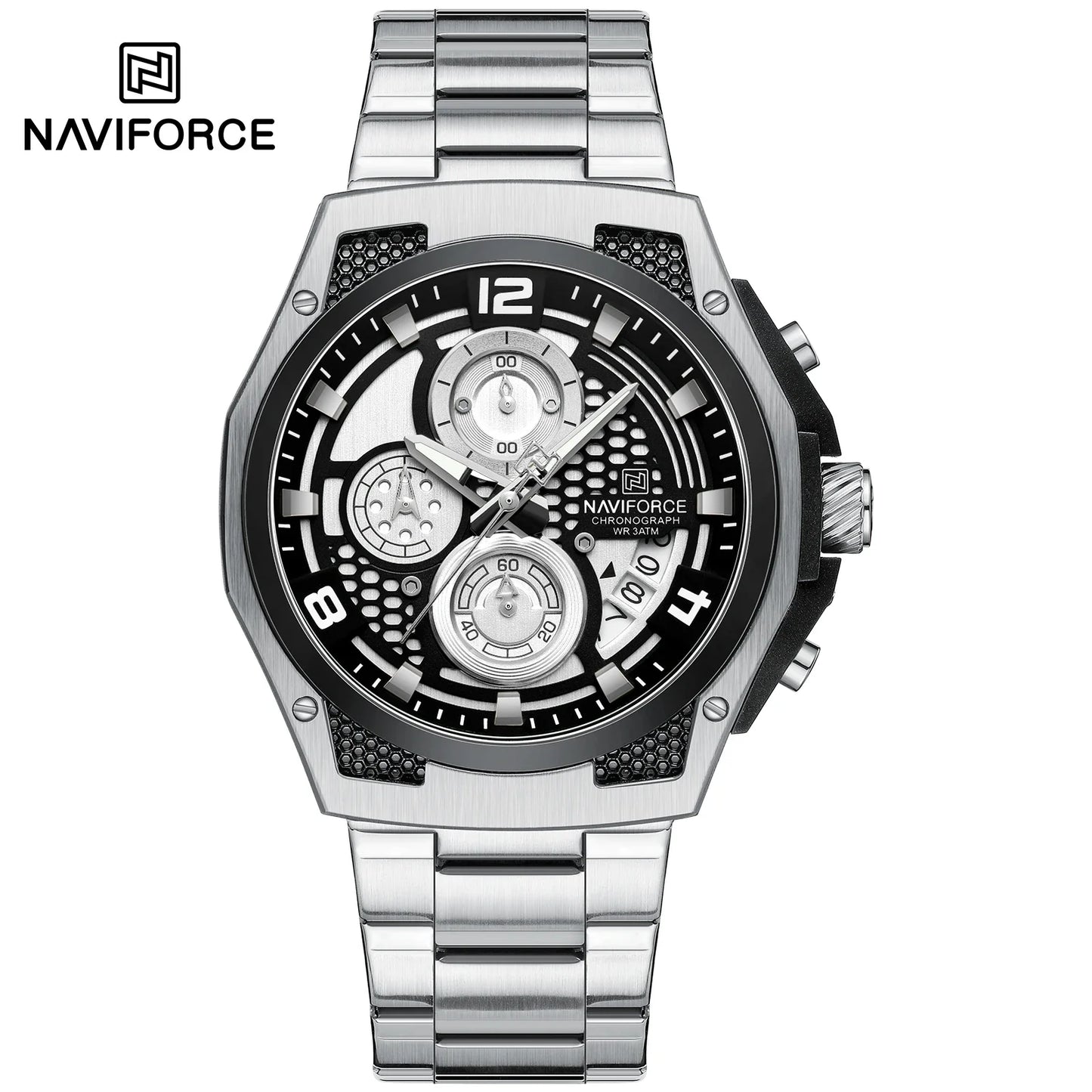 NAVIFORCE Watch 8051S Business Waterproof  Quartz Watch.