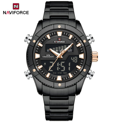 NAVIFORCE Watch 9259 Business Waterproof  Quartz Watch.