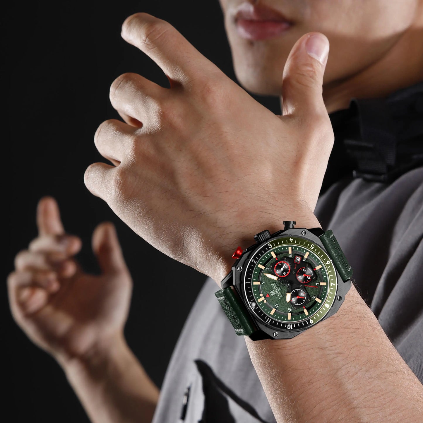 NAVIFORCE 8057 Luxury Men's Timepiece