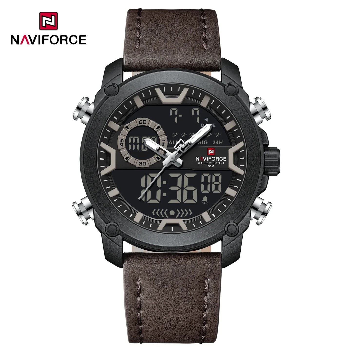 NAVIFORCE Watch 9261 Business Waterproof  Quartz Watch.