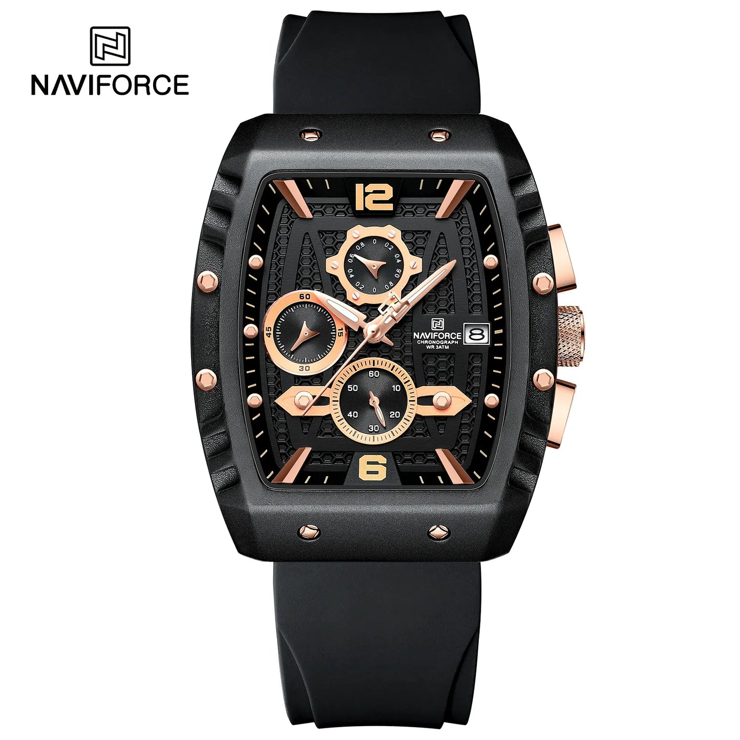 NAVIFORCE-8025-Men's Waterproof Quartz Watch