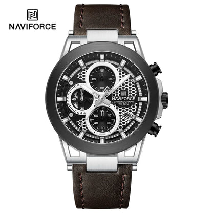 NAVIFORCE Watch 8073 Business Waterproof  Quartz Watch.