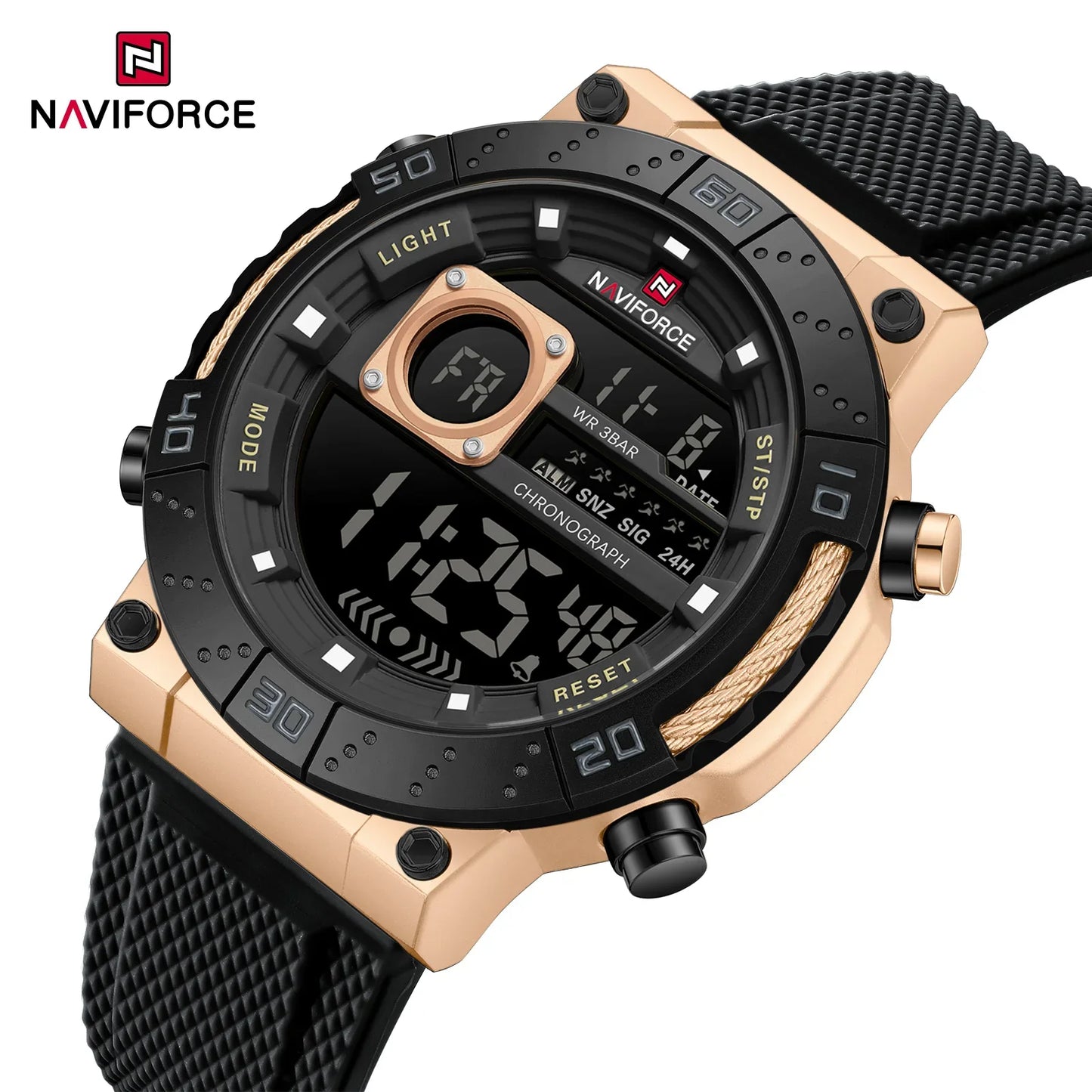 NAVIFORCE 9241T Watches Waterproof  Wristwatch for Men.