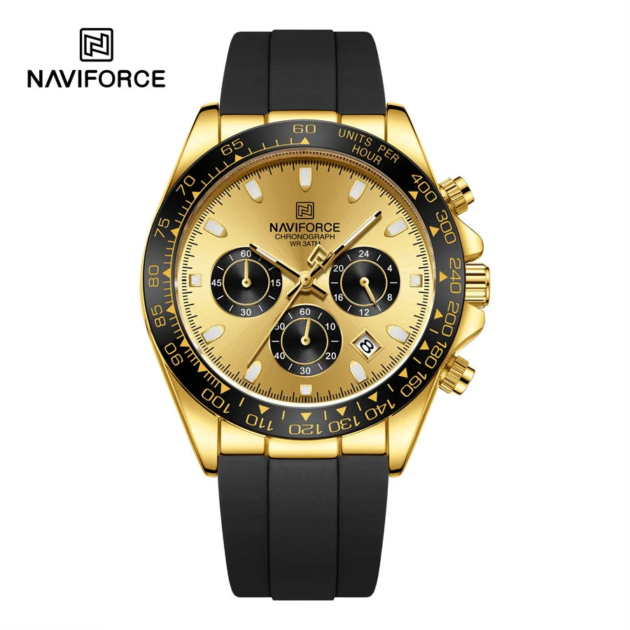 NAVIFORCE 8054-Men's Waterproof Quartz Watch