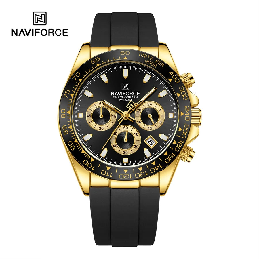 NAVIFORCE 8054-Men's Waterproof Quartz Watch