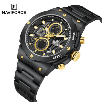 NAVIFORCE 8072 Luxury Quartz Watch for Men.