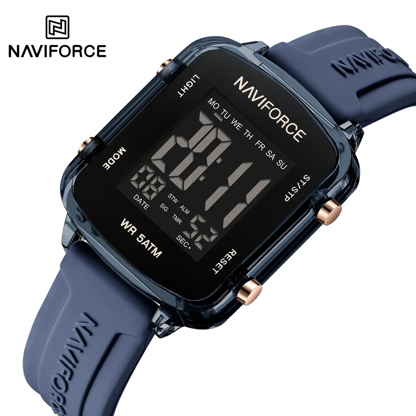 NAVIFORCE-7120 - Men's waterproof electronic watch