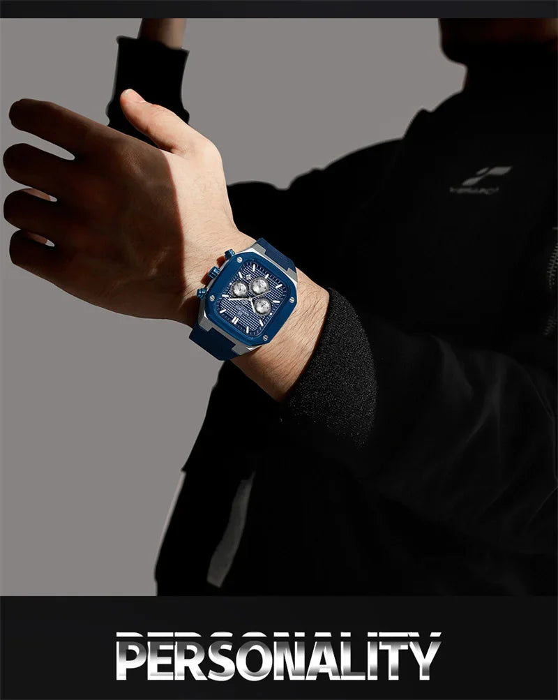 NAVIFORCE 8037-Men's Waterproof Quartz Watch