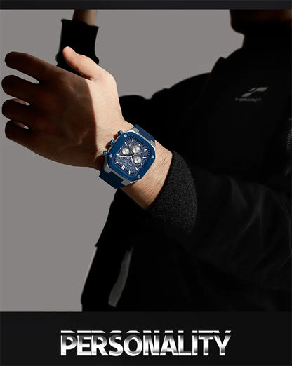 NAVIFORCE 8037-Men's Waterproof Quartz Watch