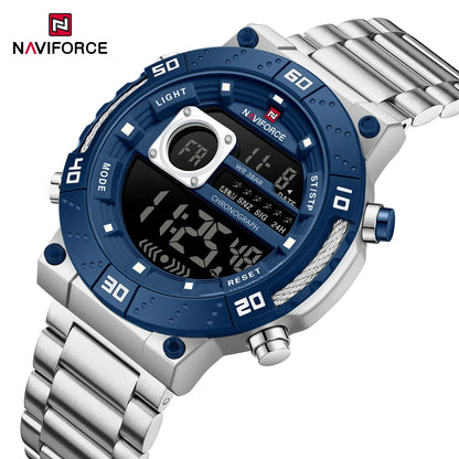 NAVIFORCE-9241S-Men's Business Watch-blue & White