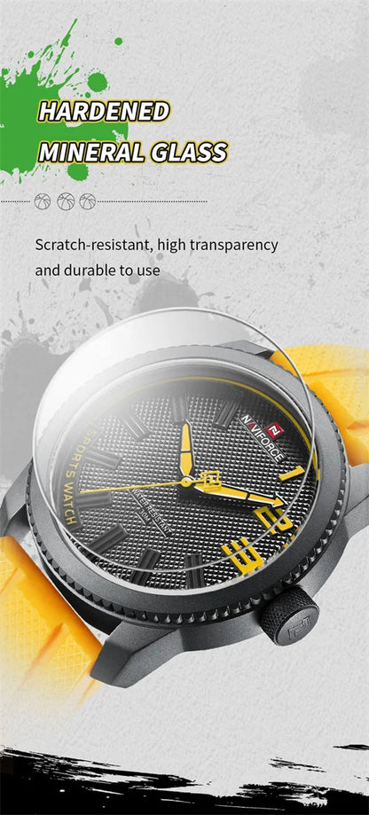 NAVIFORCE 9202T-Men's Waterproof Quartz Watch